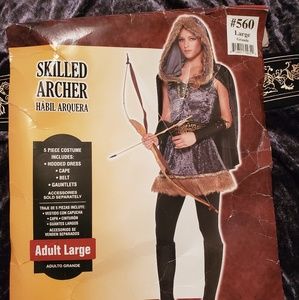 Halloween Robinhood archer costume